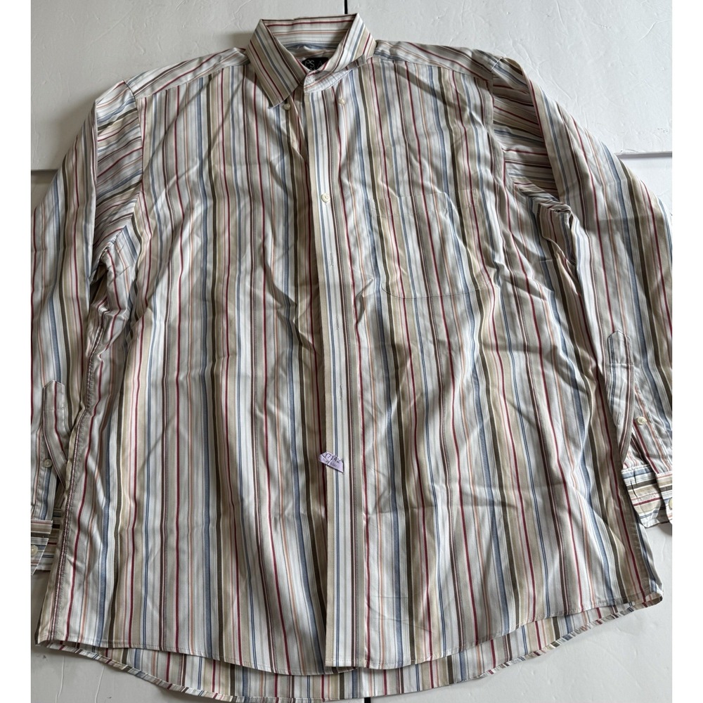 Jos. A. bank shirt Striped Travelers Collection Sz Large